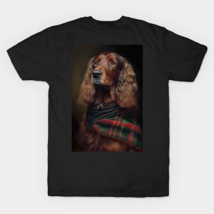 Irish Setter Classic Dog Portrait T-Shirt